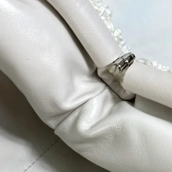 BOTTEGA VENETA White Shoulder Bag - Picture 14 of 16